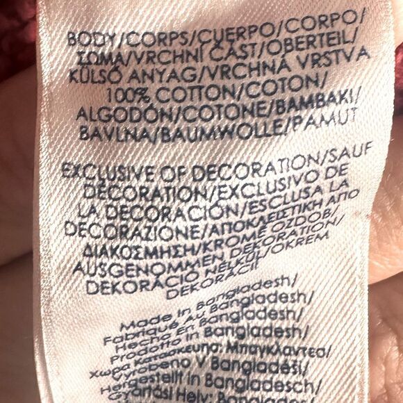 Chaps 1/4 Zip Up Long Sleeve Red Sweater Size XL NWT 📦 - Picture 8 of 9